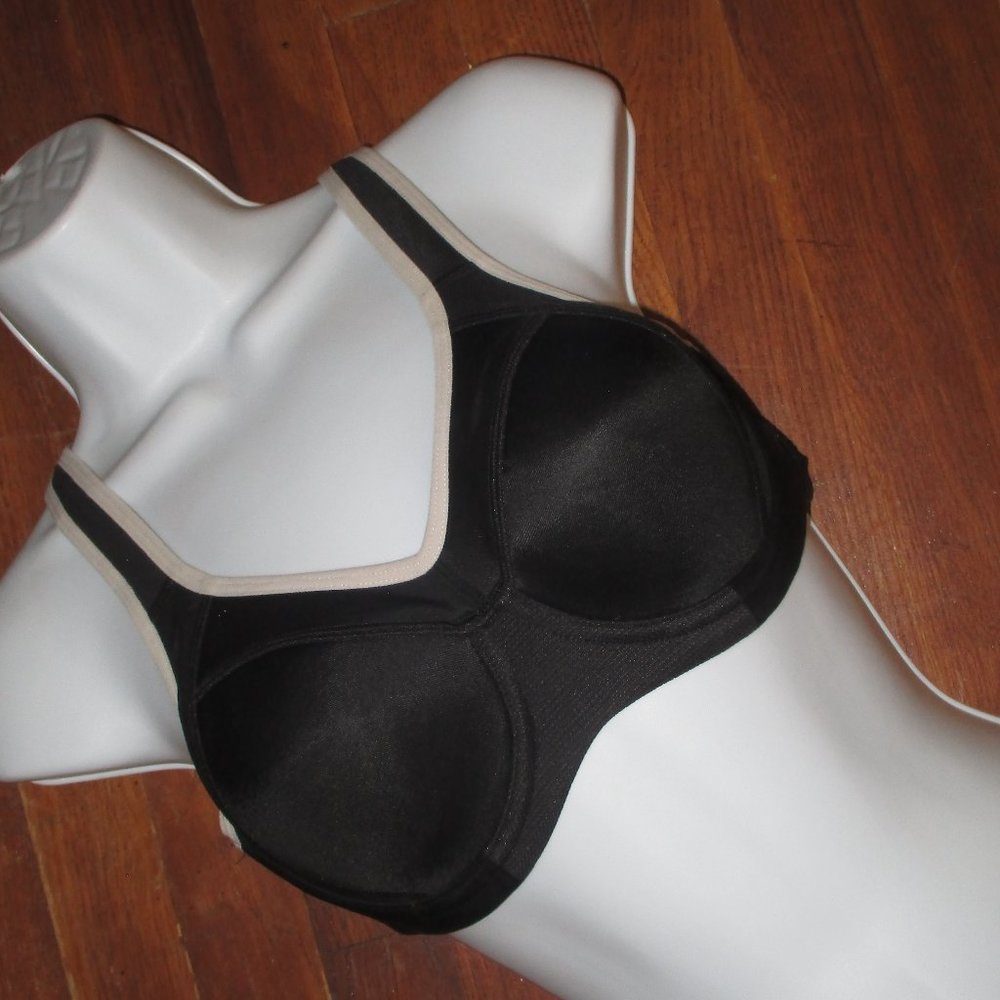 Syrokan A233A Max Support Racerback Underwire Running Sports Bra 32C